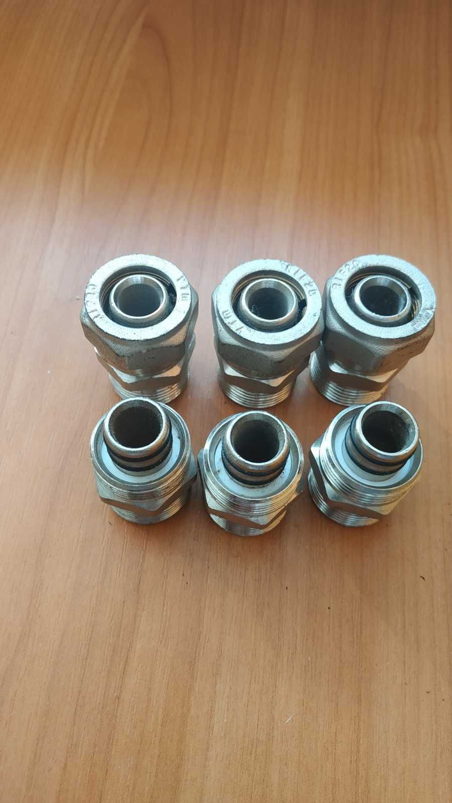 Фитинг  20*3/4  VALTEC VTМ обжимной м/п с переходом на резьбу 8 шт.