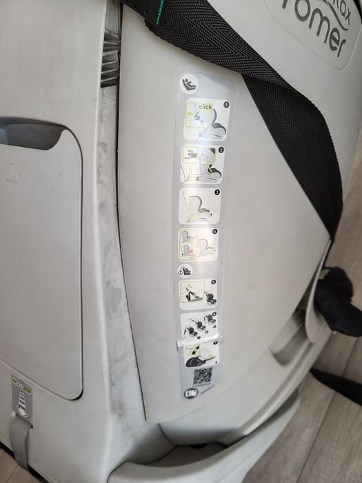 Автокресло britax romer trifix rm smart zebra