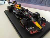 Bolid F1 Max Verstappen złoty kask ! RB19 1:18 Red Bull model 2023