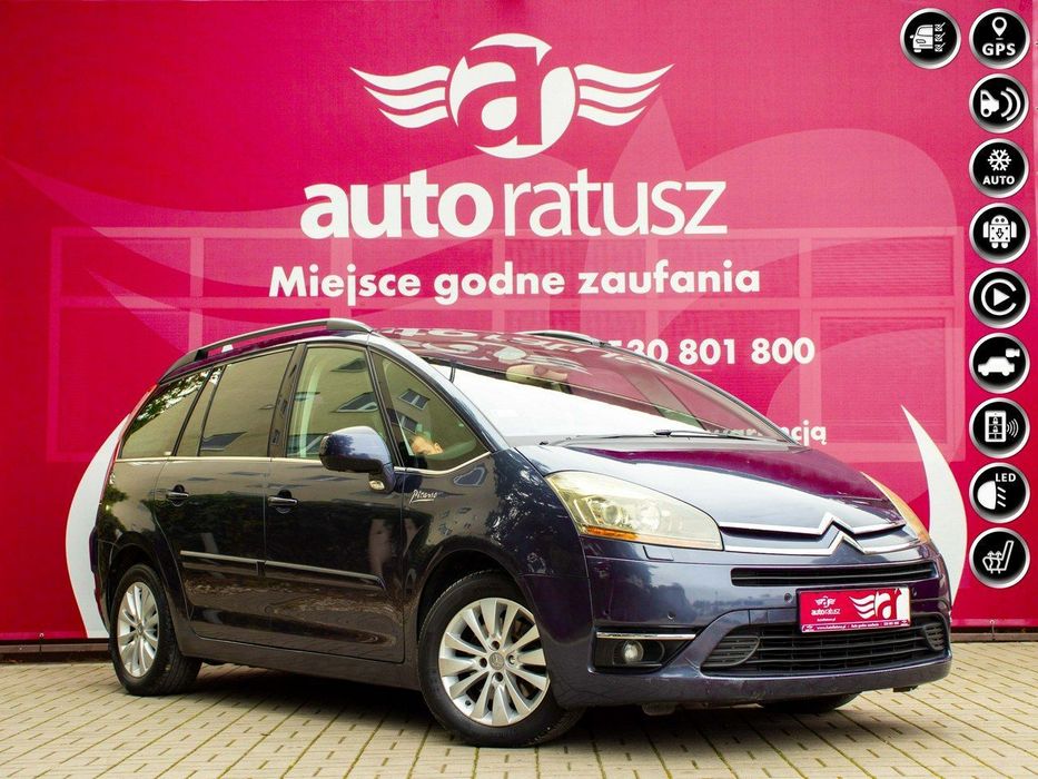 Citroën C4 Picasso C4 G.Picasso *Exclusive*Automat 2.0 Hdi 136 KM * Navi DVD 7 osób