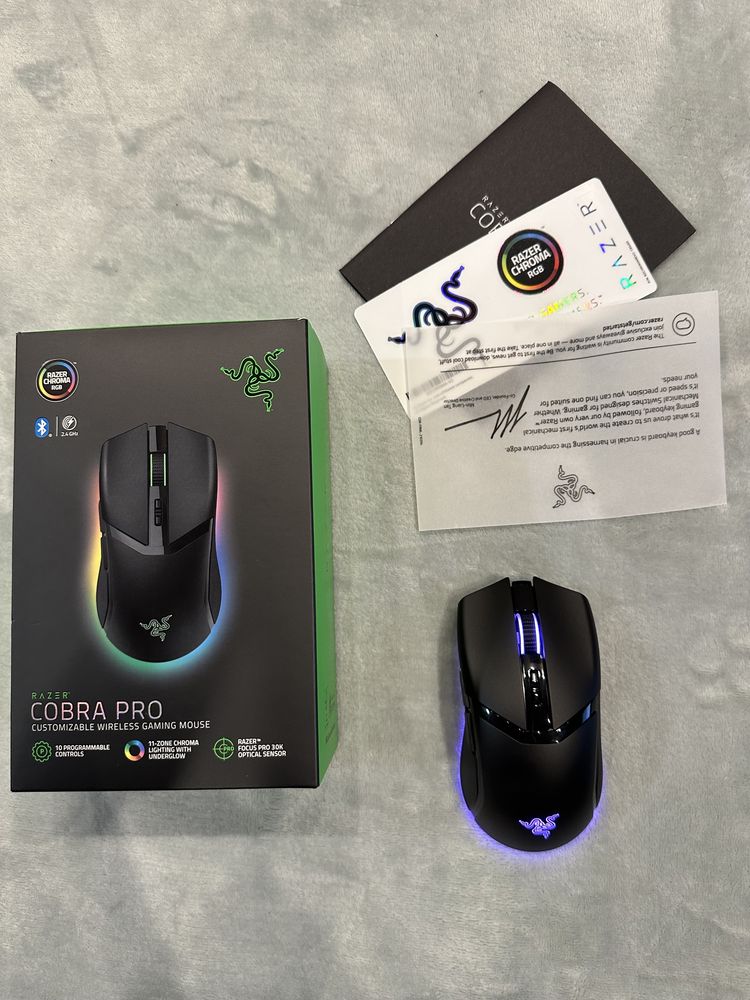 Мышка Razer Cobra Pro Wireless (RZ01-04660100-R3G1)