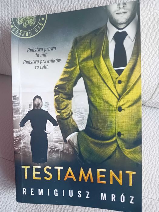 Remigiusz Mróz Testament i Kontratyp