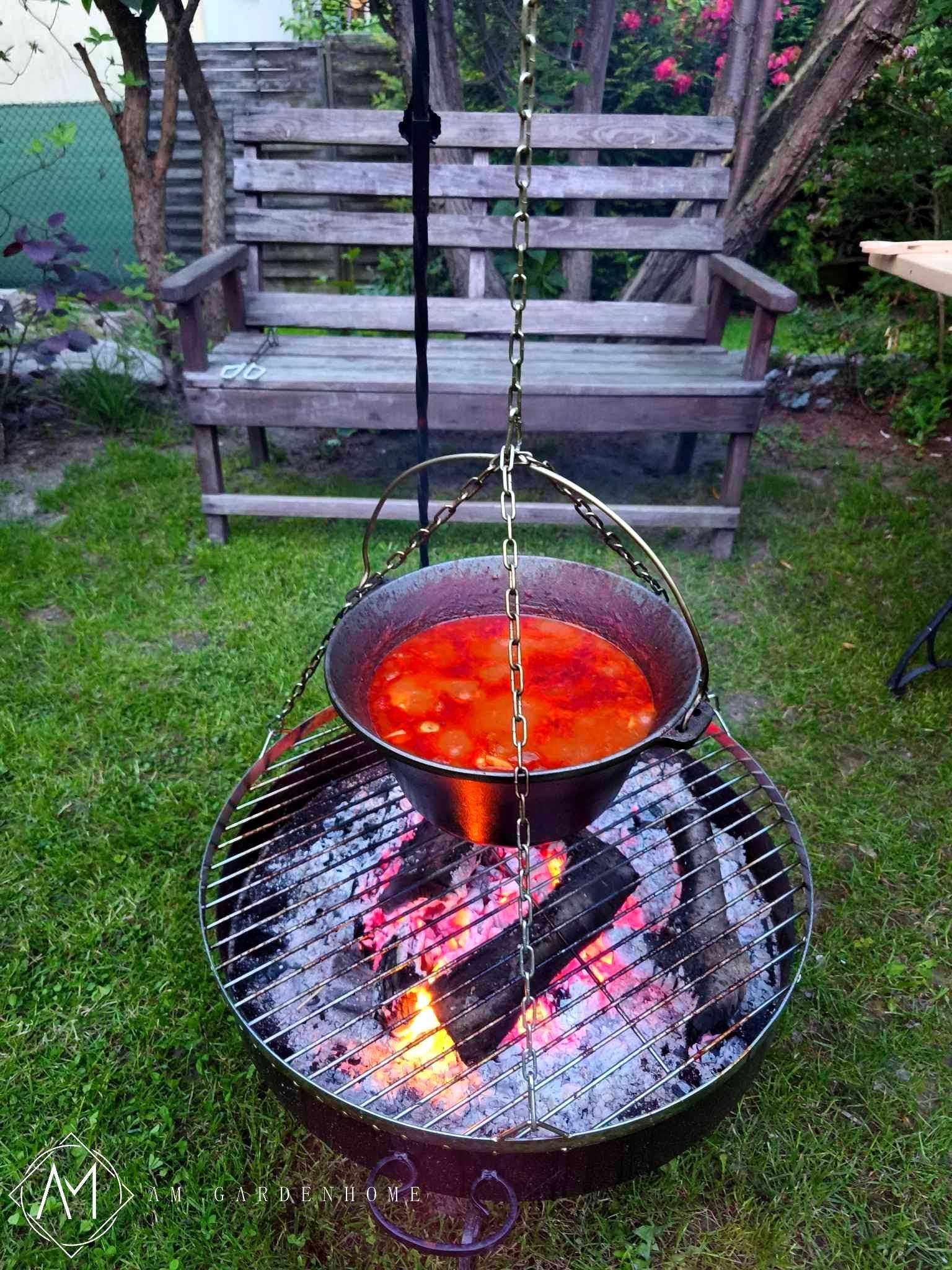 Grill TRÓJNÓG kuty + PALENISKO + RUSZT + PREZENT promocja trwa Opcje