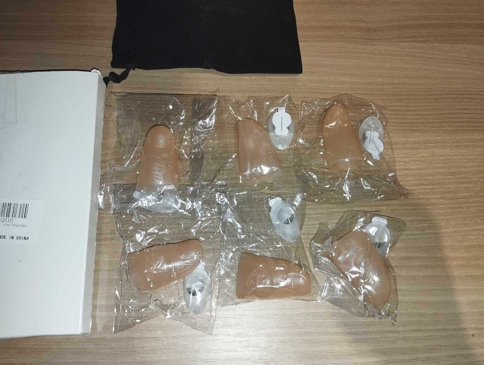 Magiczne Palce - LED - Świecące - 6 sztuk