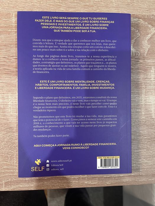 Livro “Rumo à liberdade financeira”