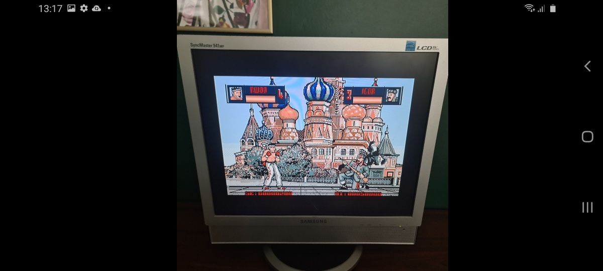 Retro gra i program antywirus na Atari ST