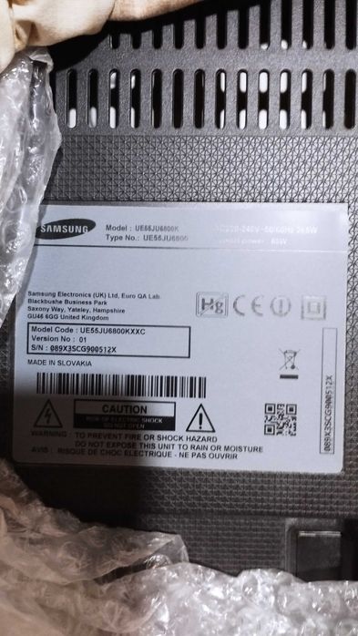 Samsung UE55Ju6800kxxc