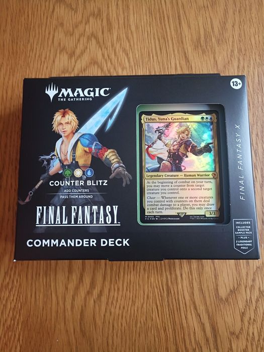 Magic the Gathering - Final Fantasy Commander Decks - Novo e Selado