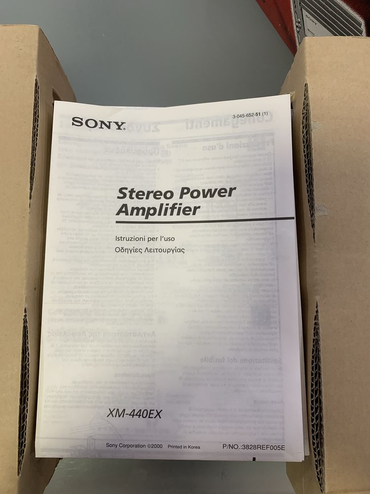 Amplificador Sony XPlode