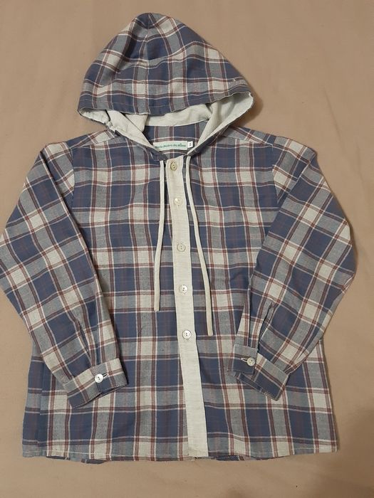 Camisa capuz 6 anos