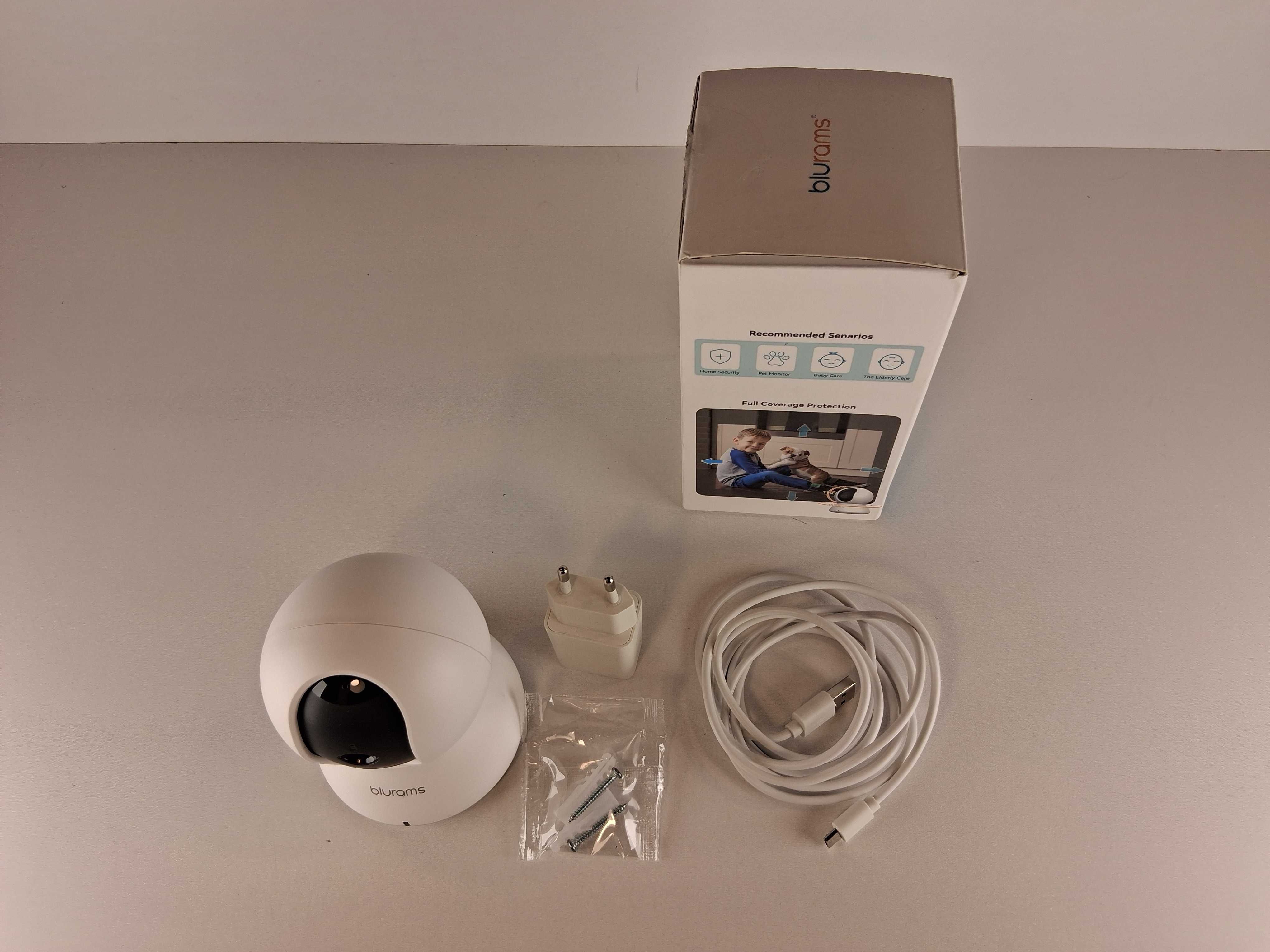 E245 Kamera Monitorująca Smart Home BluRams 1080P Wewnętrzna WiFi IP