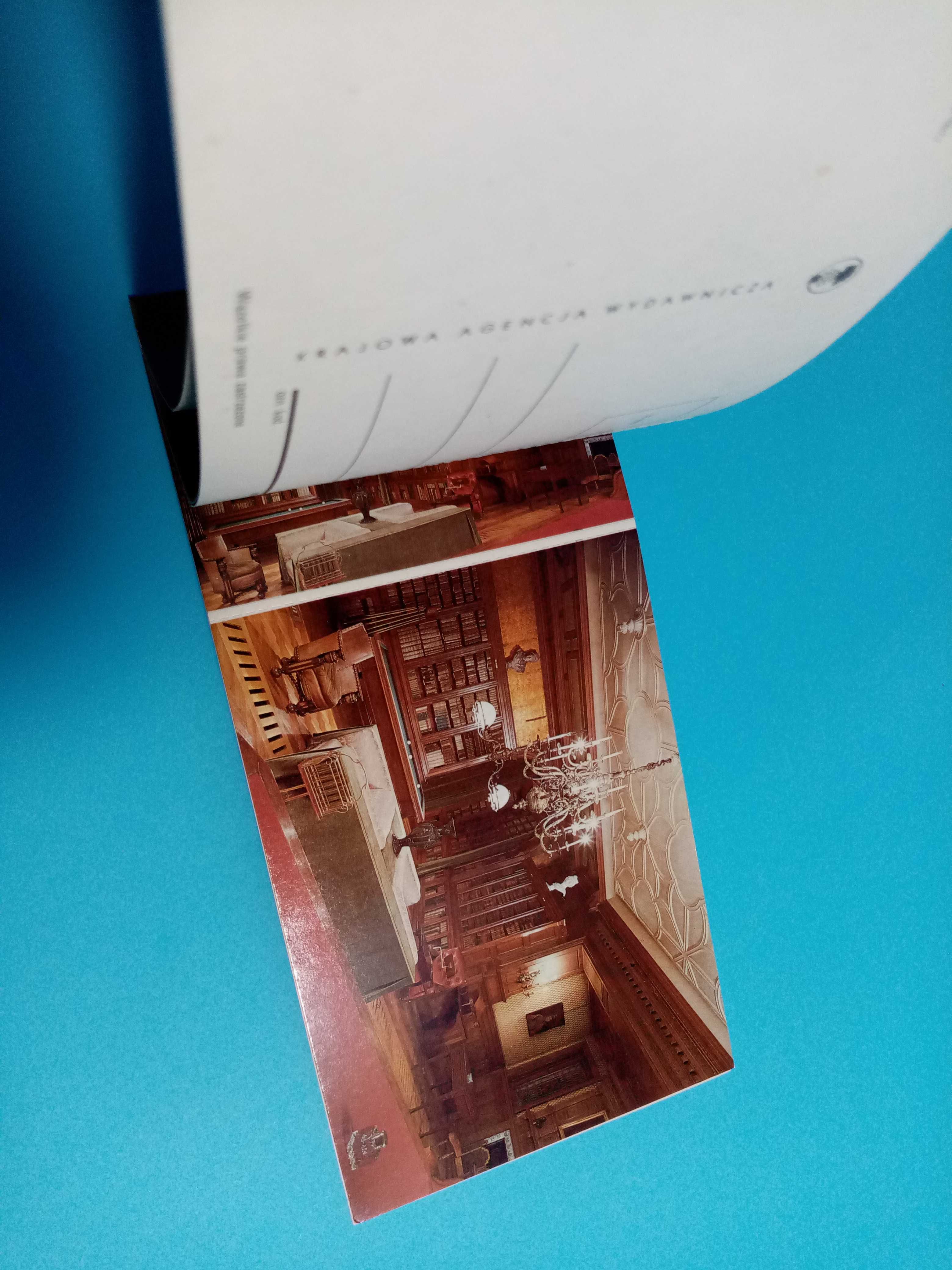 Muzeum w Łańcucie - kartki pocztowe w formie książeczki zrywki