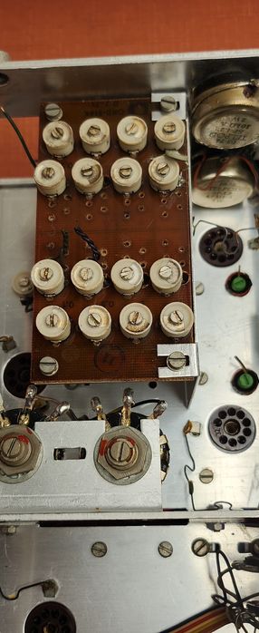 Stara elektronika moduł oscyloskop OKD 514A