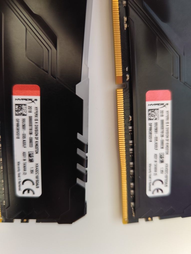 Kingston DDR4 3200mhz 16G RAM (latência Cl16)