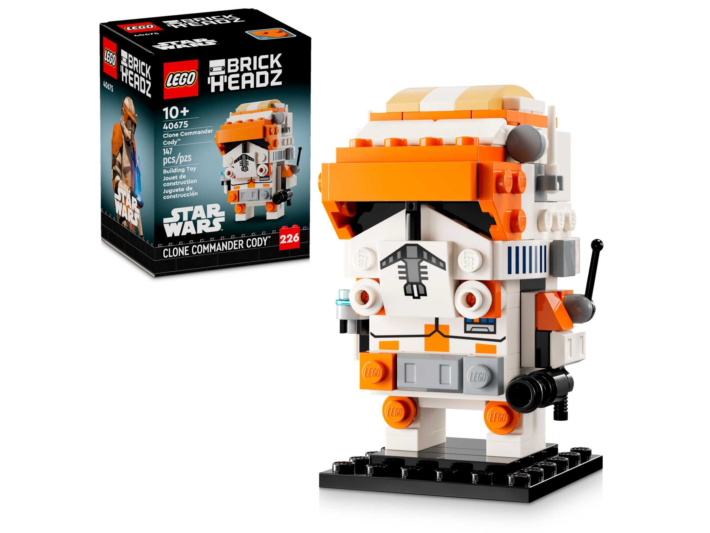 Конструктор LEGO BRICK HEADZ 40675 Star Wars Командор клонов Коди