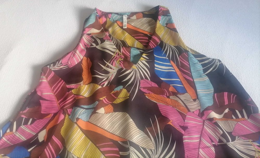 Lumina Fashion -Sukienka i koszula - włoskie, letnie rozm.40/42