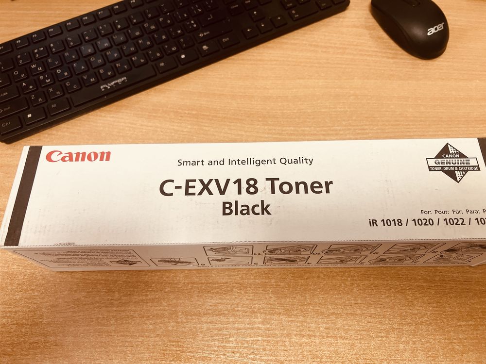 Canon C-EXV18 Toner для iR-1018/1022 оригінал