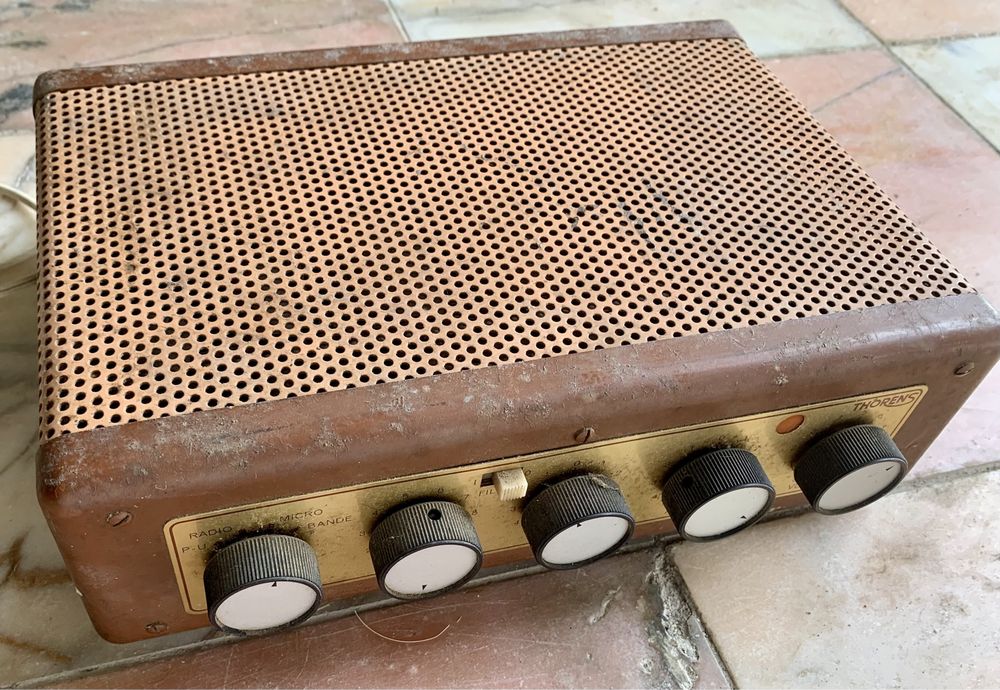 Amplificador de válvulas Thorens PR15 para colecionador