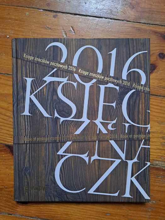 Księga znaczków pocztowych 2016