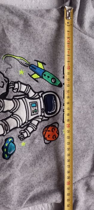 Nowa ciepła polarowa piżama astronauta 122 na 6-7 lat