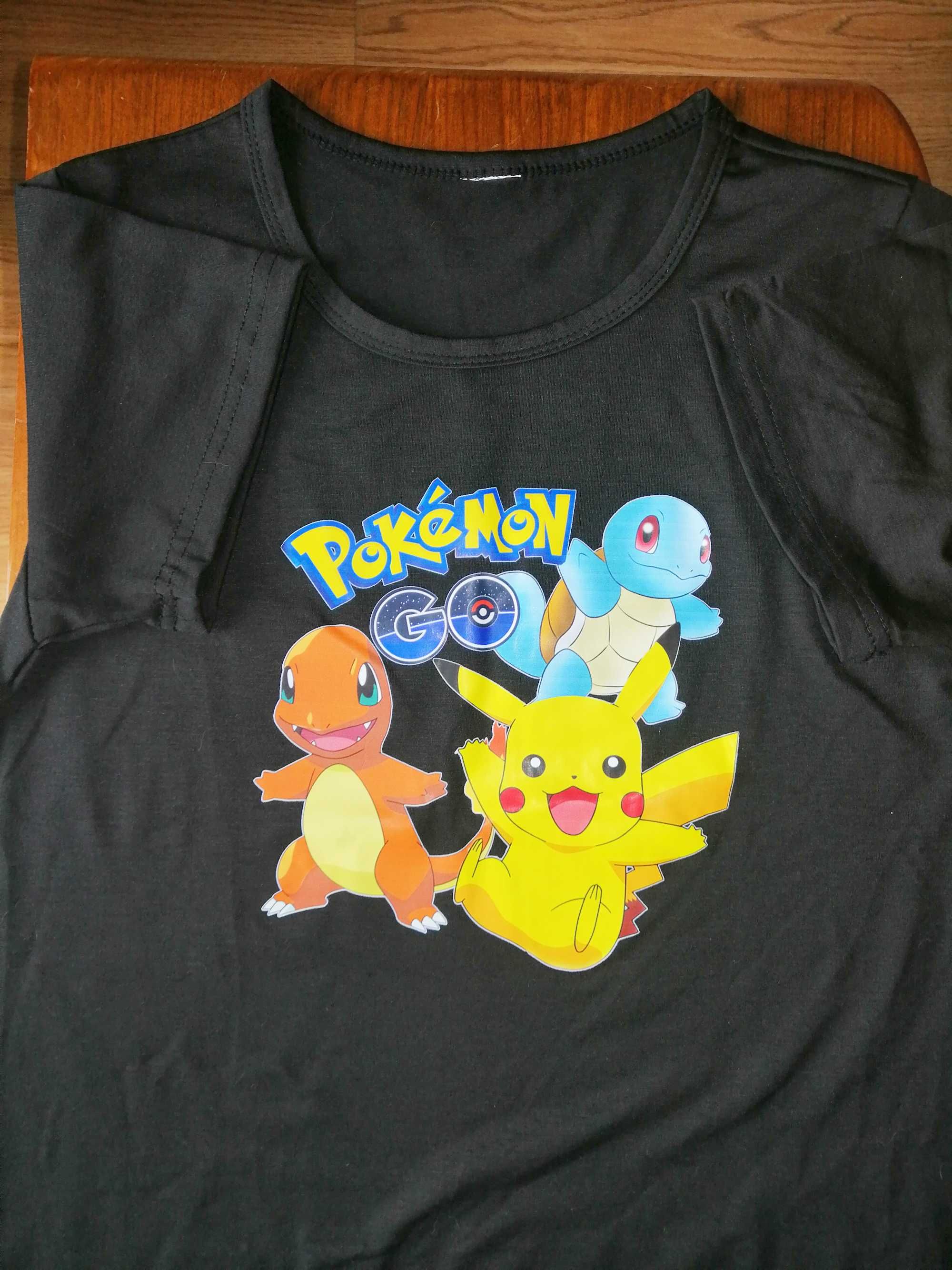 T-shirt preta Pokemon 12 A (158 cm) NOVA