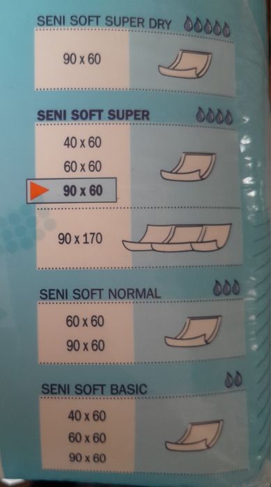 Podkłady Seni soft super 30 szt. lub więcej