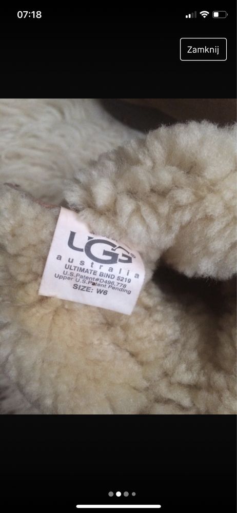 Buty zimowe ugg 37