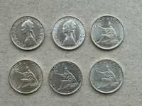 Монети 500 лір Італія, срібло, гарний стан