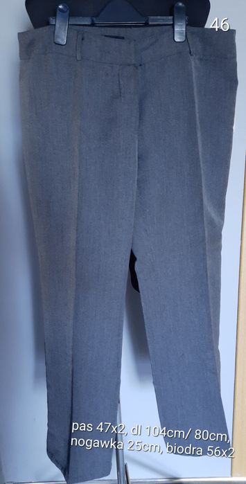 Spodnie damskie garniturowe r. XL