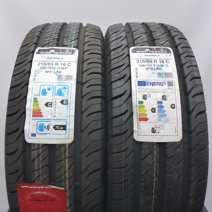 Opony 215/65/16C Uniroyal 215/65R16C 107T Letnie 2020/21 Nieużywane