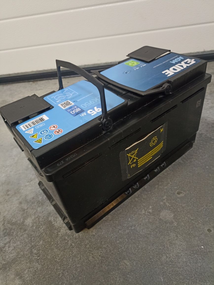 Автомобільний акумулятор Exide 95Ah 850 A Start Stop AGM EK950