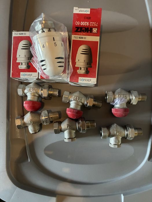 Zawór i głowica termostaryczna herz