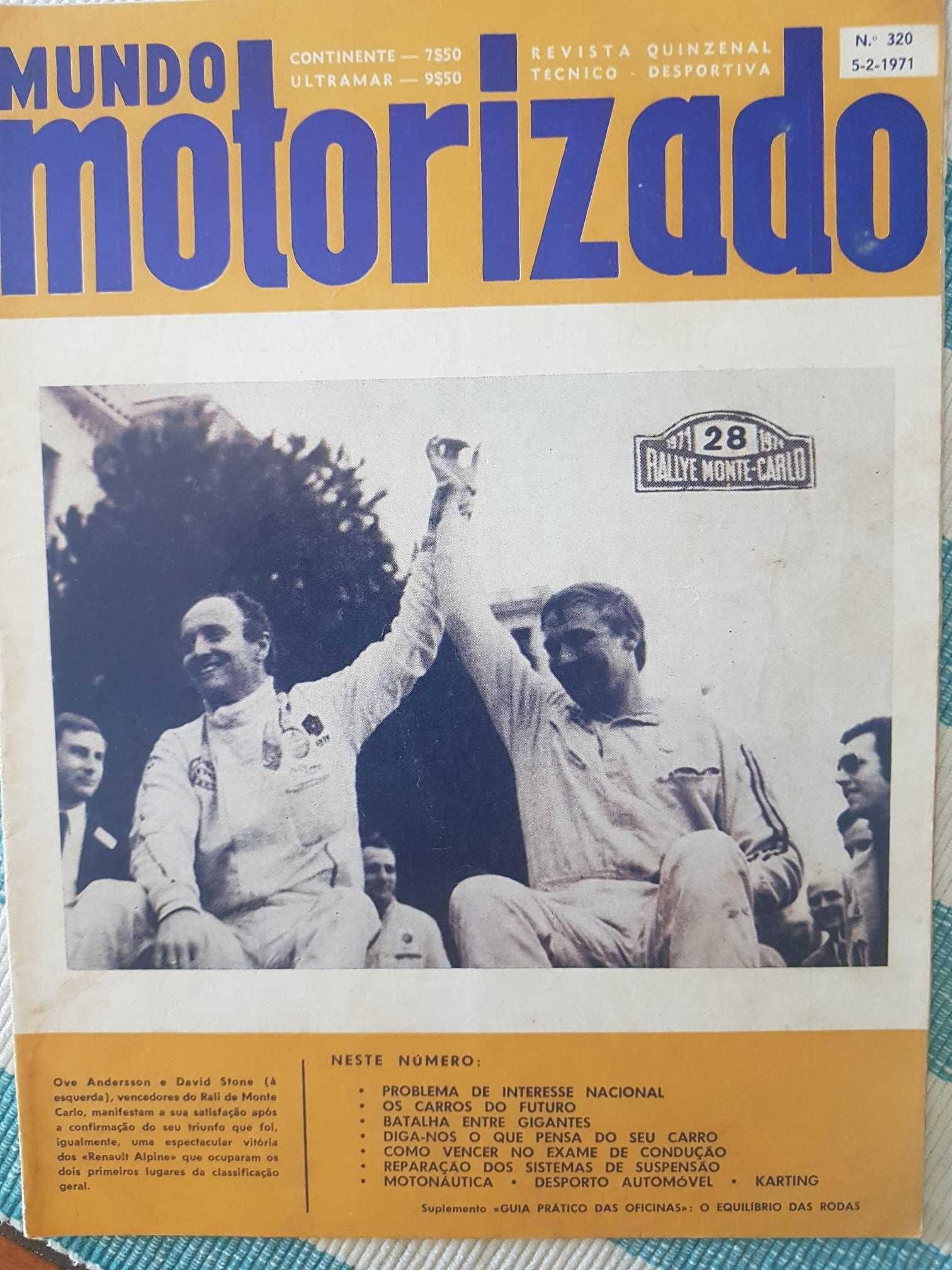 Revista Mundo Motorizado Nº320 (Ano:1971)