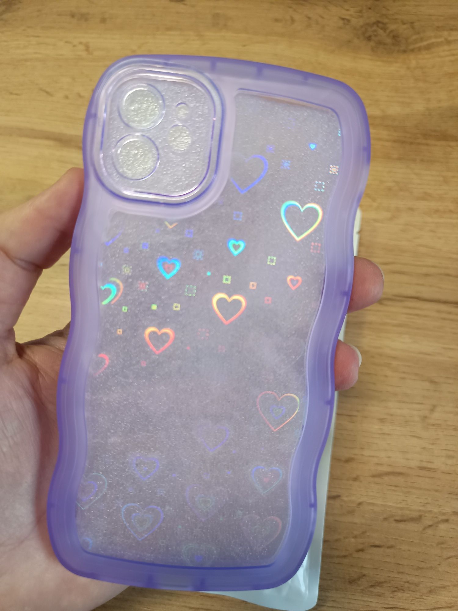 Etui case iPhone 11 fioletowy