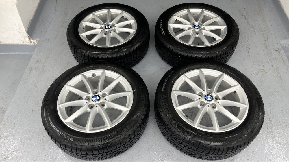 BMW alufelgi + opony zimowe 225/55 r17 z czujnikami