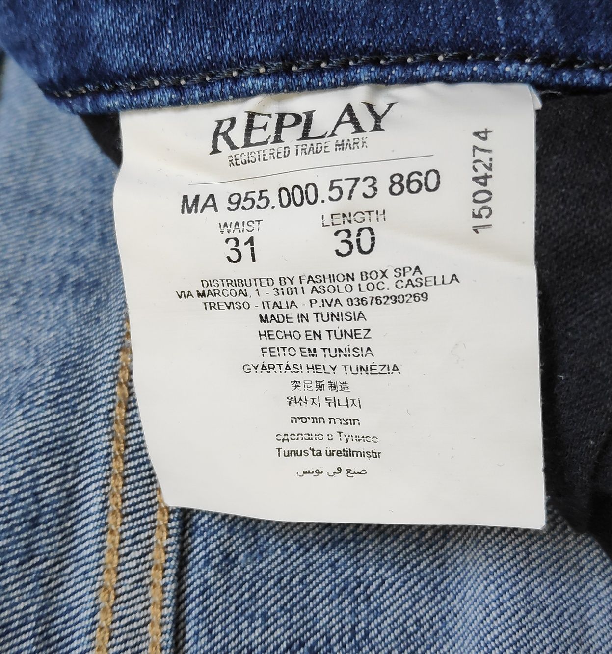 Replay newbill джинсы голубые оригинал W32 L30 diesel