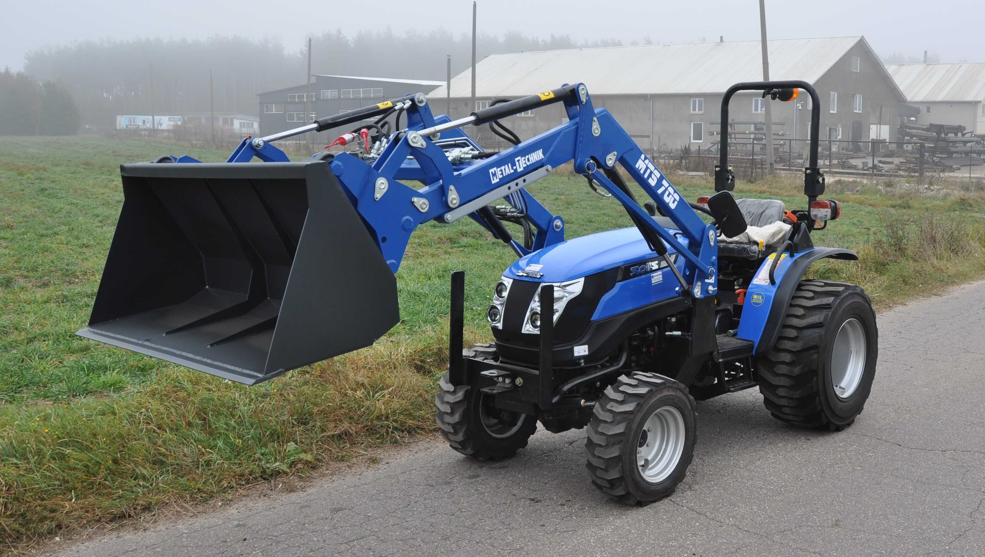 Tur Ładowacz Metal Technik 1600kg,Zetor, Ursus, Case MONTAŻ, Transport