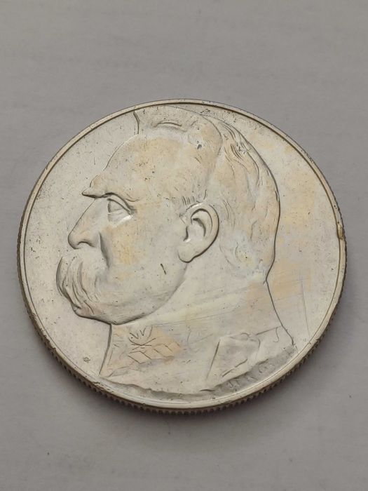 10 zł 1934r. Piłsudski urzędowy