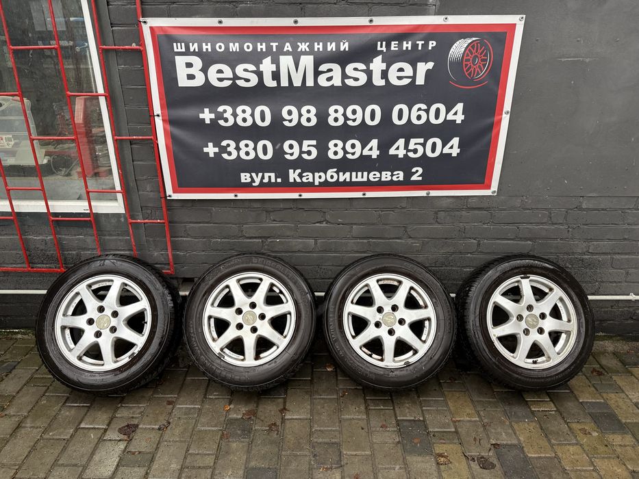 5х112 r15 Golf, Octavia, Leon шини 195 65 15 Bridgestone зима