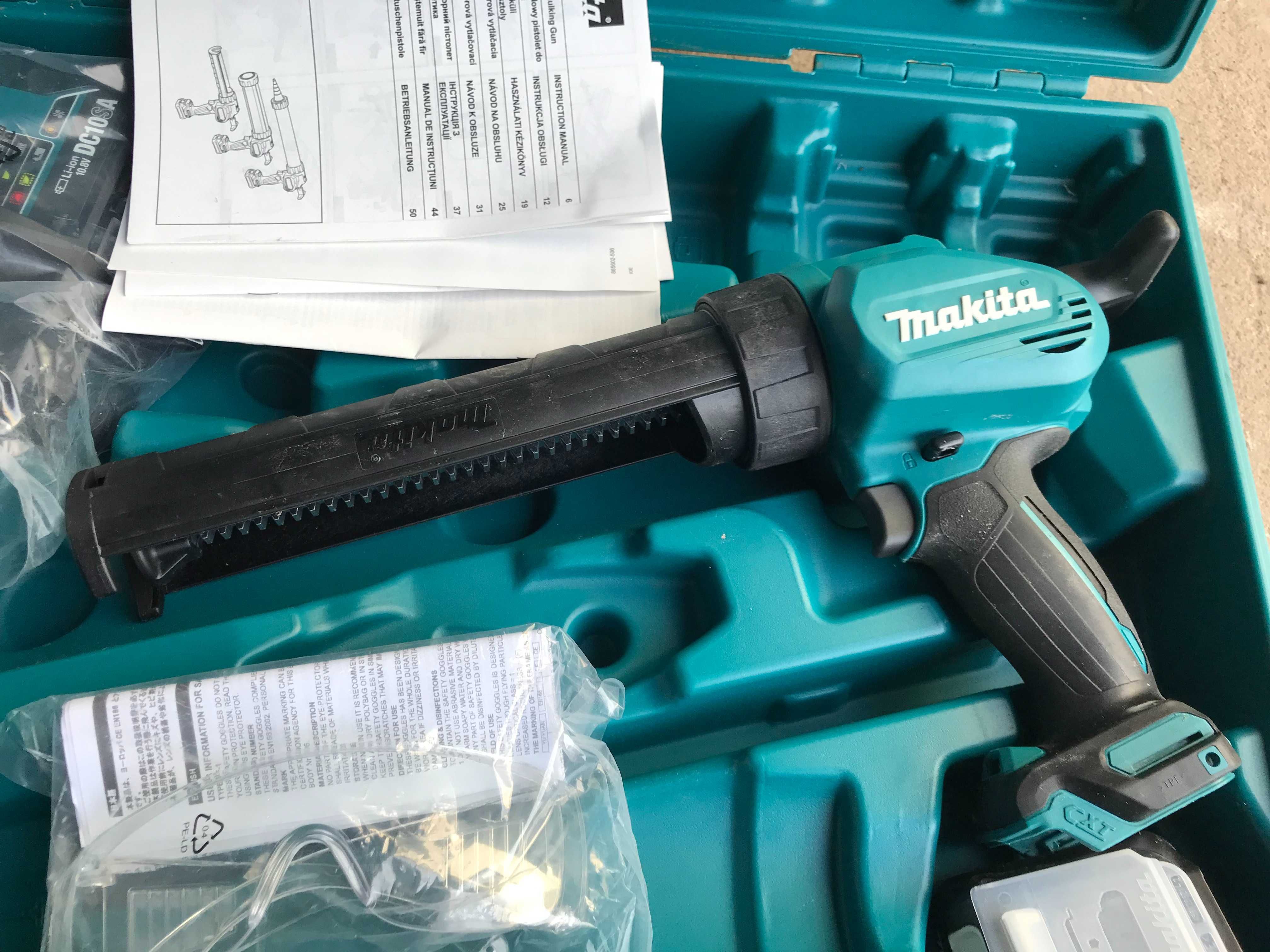 Makita wyciskacz CG100D 10,8V-12V 1x2,0 Ah 300ml Pistolet do silikonu