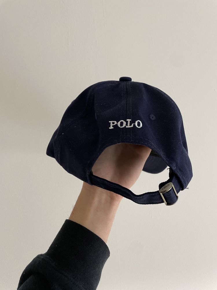 Boné Ralph Lauren Azul Escuro Cap Chapéu