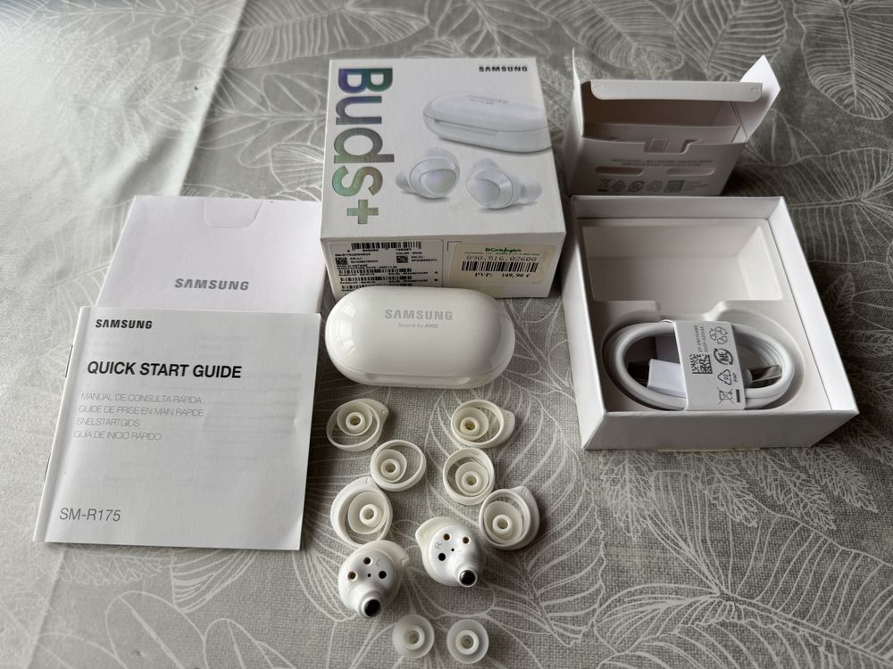 Galaxy buds+ como novos
