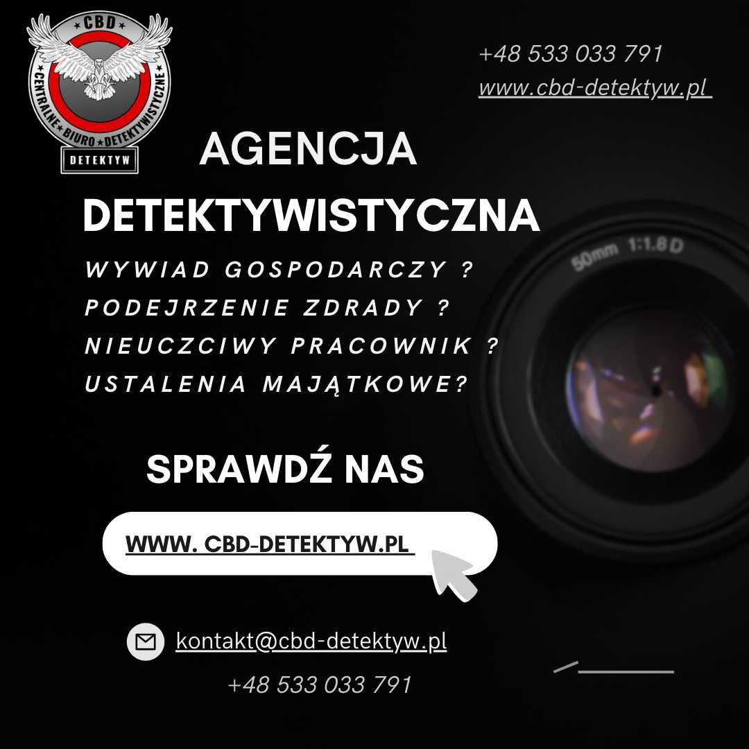 Prywatny Detektyw 24h Profesjonalnie, Dyskretnie, Szybko