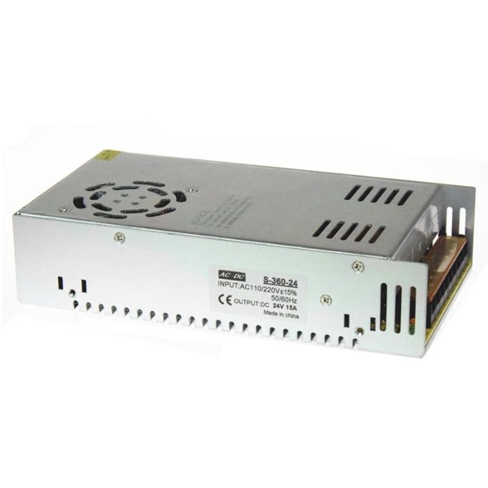 Блок питания 24V вольт 120W, 360W ватт AC-DC для ЧПУ(CNC) импульсный