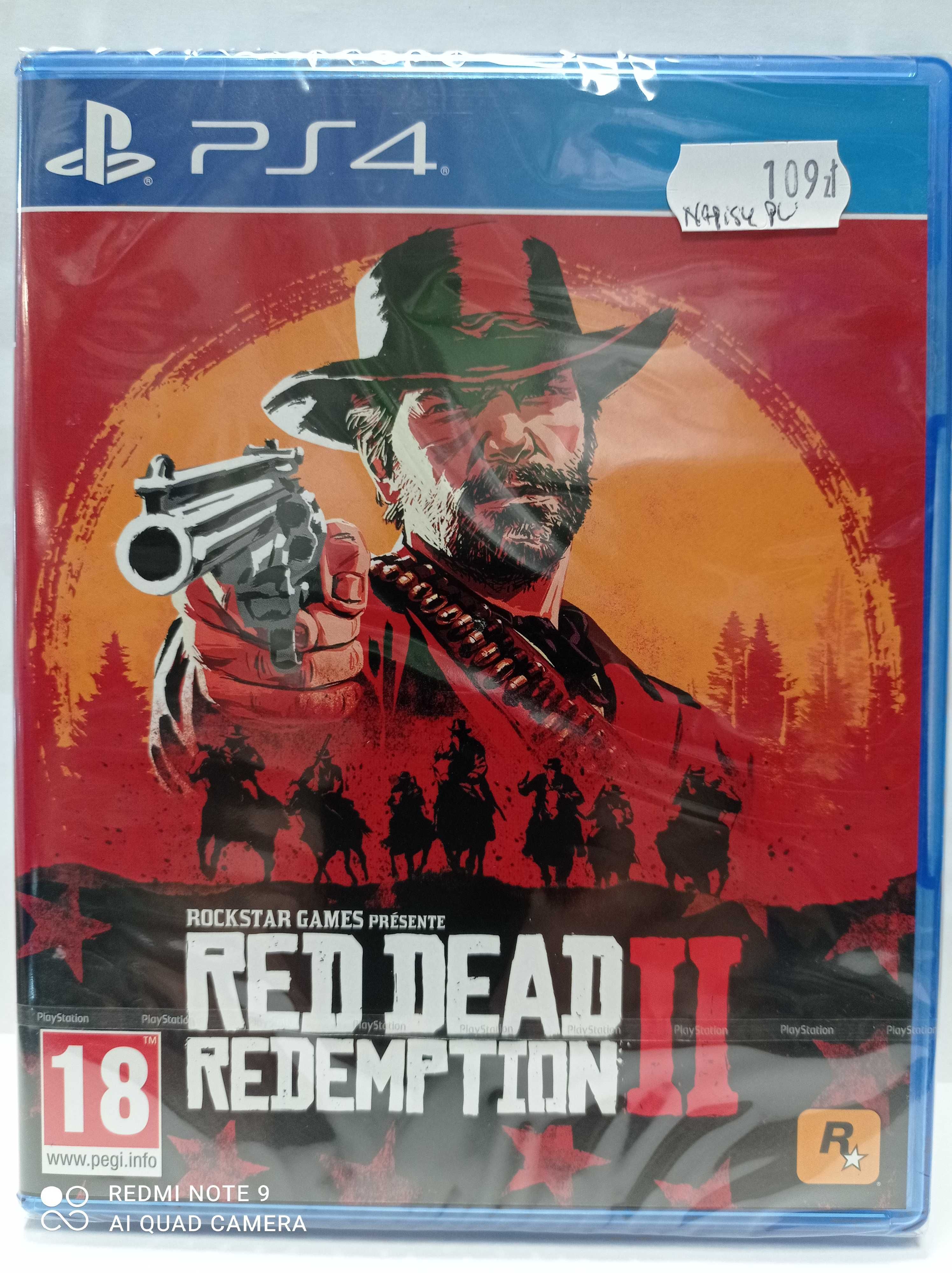 Red Dead Redemption II NAPISY PL gra ps4/zamiana również/