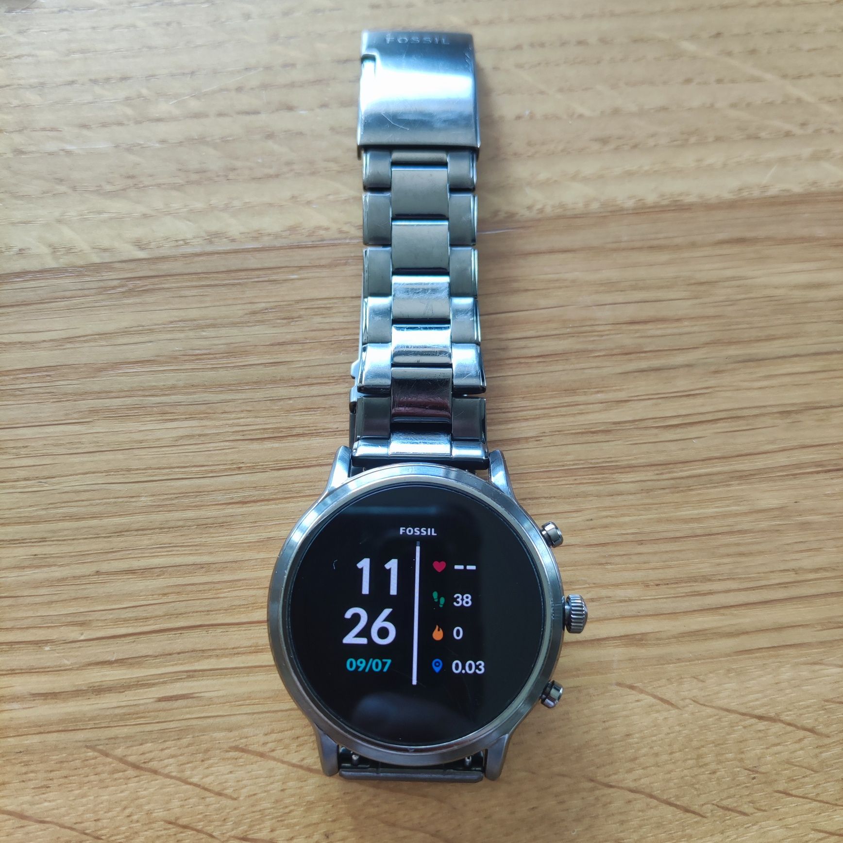 Zegarek smartwatch FOSSIL Carlye HR 1408 (dw10f1)
