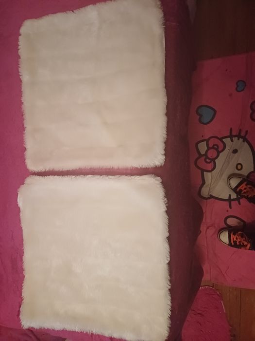 Capas almofadas  de  Pêlo
