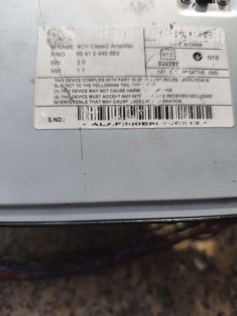 Amplificador PDA F200 4ch