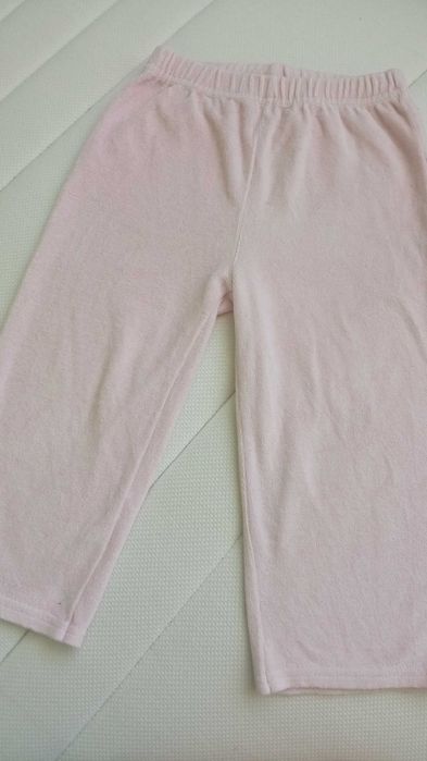 Welurowe spodnie rozmiar 92