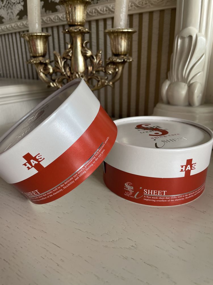 Омолаживающие патчи для глаз Spa Treatment HAS Stretch i Sheet